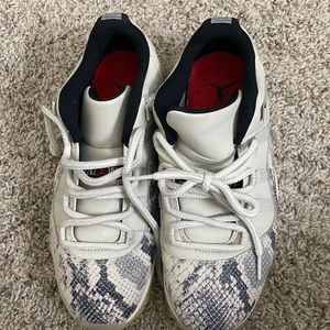 Snakeskin Jordan 11s low